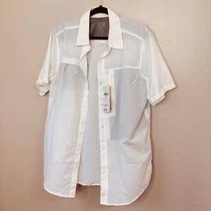 - NWT MOUNTAIN HARDWEAR MENS BUTTON UP SPF 3…